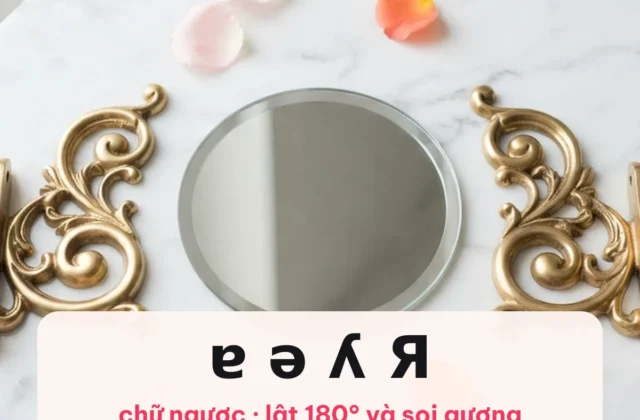 Chữ Ngược – Tạo Kiểu Chữ Copy | KiHieu