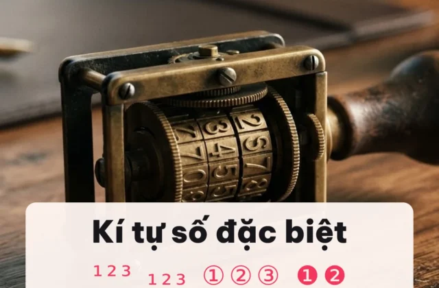 Kí tự số đặc biệt – Tạo Kiểu Chữ Copy | KiHieu